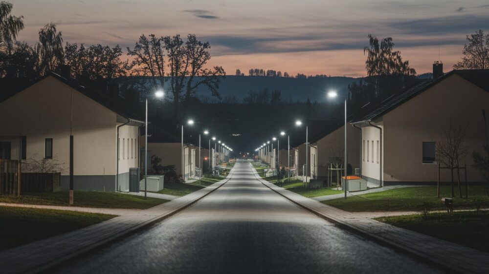 Inteligentní veřejné osvětlení zefektivňuje provoz a šetří energii